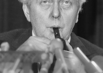 1976: Prime Minister Harold Wilson resigns
Harold Wilson, Labour leader for 13 years and prime minister for almost eight, stunned the political world by announcing his resignation.
